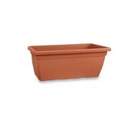 Vaso Cassetta in plastica Mod. Giunone Color Terracotta cm 100x45x40 Telecom ...