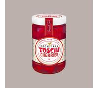 Vaso Ciliegie Rosse con Gambo Lungo allo Sciroppo TOSCHI 630 gr