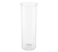 Vaso cilindrico in acrilico, vaso cilindrico alto, vasi trasparenti per feste, matrimoni, decorazioni per la casa (10 x 29,5 cm)