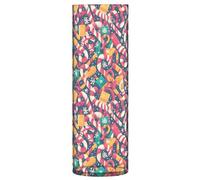 Vaso cilindrico in plastica a forma di bastoncini di zucchero, fiocchi di neve, 30 cm, trasparente, moderno, trasparente, piccolo vaso da fiori per casa, cucina, tavolo centrotavola