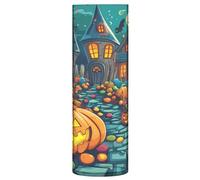 Vaso cilindrico in plastica trasparente per caramelle e caramelle, 30 x 9 cm, per festa di tutti i santi, per fiori, ufficio, cucina, decorazione per matrimoni