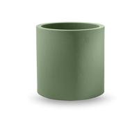 Vaso cilindro in resina "Cosmos" 35 cm.