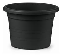 Vaso Cilindro Plastica 45 cm Antracite