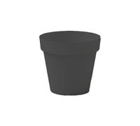 Vaso Cleo Rotondo 20 cm Antracite