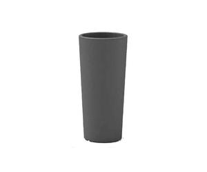 Vaso Clou Tondo con cache-pot 85 cm Cioccolato