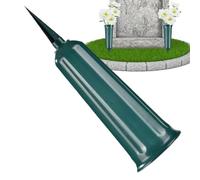 Vaso commemorativo per cimitero, vaso commemorativo per cimitero, strumento per composizioni floreali, articolo resistente alle intemperie con costruzione a terra, attrezzatura commemorativa per