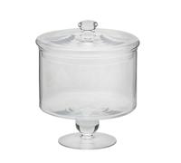 Vaso con Coperchio Vetro Trasparente d15,5 h19 Edg 105109.00