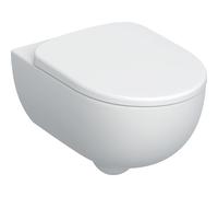 Geberit Selnova Premium vaso wc con copriwater a discesa lenta sospeso senza brida bianco lucida 502.793.00.1