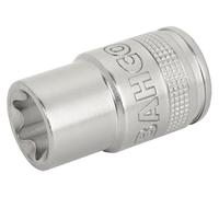 Vaso con cuadradillo de 1/2" con perfil E10 TORX® en blíster