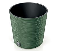 Vaso con riserva acqua 15 L verde tierra - FURU