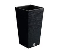 Vaso con riserva acqua 20x20x38cm Antracita - FURU