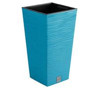 Vaso da fiori fioriera FURU Square cassetta da balcone fioriera blu 60 L