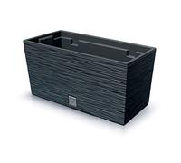 Prosperplast Fioriera FURU Square cassetta da balcone con riserva acqua 8 L antracite