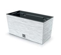 Prosperplast Vaso con riserva d'acqua FURU 8 L Bianco