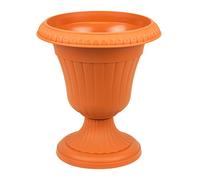 Vaso, coppa, anfora decorativa in terracotta, altezza 42 cm. Vaso per fiori Milano