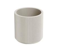 Vaso Coro Round Sabbia Ø30x30