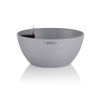Lechuza Vaso - CUBETO Stone 40 - pietra grigia