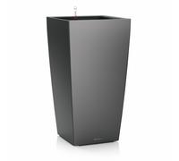 Vaso Cubico Premium 50 Lechuza Set Completo 50 cm Rosso Lucido