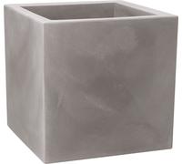 Vaso cubico resina MOMUS cm. 50