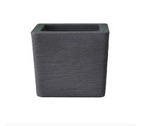 Vaso Cubo cm.35x35 Shabby Cubri Colore Ghisa