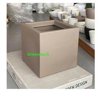 Vaso Cubo Liscio mod. Viareggio- Linea Vasar by Telcom Varie Misure