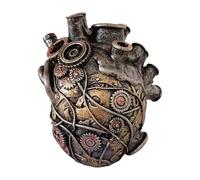 Vaso Cuore Anatomico - Accessori Divertenti per Fiori - Vaso in Resina con Fori Multipli Design Moderno Cuore Anatomico per Piante Grasse Sala da Pranzo Bagno San Festa della Mamma Halloween