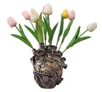 Vaso Cuore Anatomico | Vaso Originale - Design Anatomico Del Cuore Con Fori Decorazione Per Piante Per Salute Scrivania Regalo Per La Festa Della Mamma Halloween Arredamento Casa