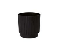 Vaso cyli petit in plastica Ø 22 cm nero Nero