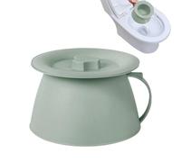 Vaso da camera con coperchio, secchio per urina da 1,5 l, per adulti e anziani, bottiglia per orinatoio, coperchio per vaso per urina Spittoon, secchio per camera da letto, bagno e ospedale, per