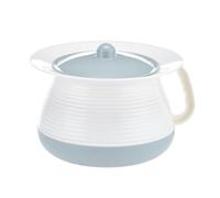 Vaso da camera, secchio for urina, vaso con coperchio, sputacchiera unisex portatile padella comodino for pipì manico for anziani domestici(Blu)
