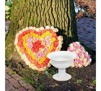 Vaso Da Cimitero Contenitore Per Fiori in Metallo Portafiori Tomba