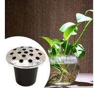 Vaso da cimitero, decorazione per la tomba, vaso per fiori con 16 fori, da