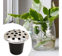 Vaso da cimitero, decorazione per la tomba, vaso per fiori con 16 fori, da