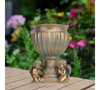 Vaso da cimitero, portafiori, decorazioni per la tomba, giardino del