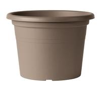 Vaso da esterno Deroma Day R Camel Taupe 60 cm Ø 69 L Plastica riciclata