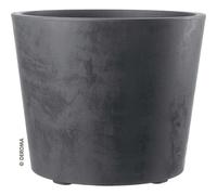 Vaso da esterno Deroma Millenium R Ø 59 cm antracite Antracite