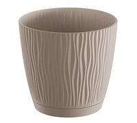 Vaso da fiori 0,6L Sandy P 23,9x23,9x22,5 cm, Mocca