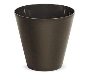 Vaso da fiori 12L Tubus eco 30x30x28 cm, Caffè