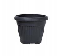 Vaso da fiori 13L Terra 35x35x27,5 cm, Antracite