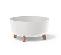 Vaso da fiori 14,3L Gracia 38x38x19,5 cm, Bianco