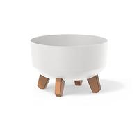 Vaso da fiori 3,8L Gracia 23,5x23,5x15,5 cm, Bianco