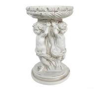 Vaso da fiori a forma di angelo in resina con elegante design vintage, adatto per esterni come decorazione da giardino e villa per creare un look raffinato (B)