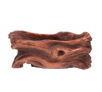 Vaso da fiori a prova di perdite Legno simulato Stump Root Cement Basin Pianta