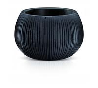 Prosperplast Bowl BETON CON serbatoio in colore cemento nero 16,1 (altezza) x 23,8 (larghezza) x 23,8 (profondità) cm