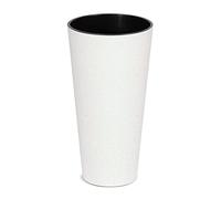 Vaso da fiori alto e tondo, senza serbatoio, 25x25x47,6cm, capacità 9L