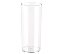 Vaso da fiori alto trasparente, vaso cilindrico in acrilico per matrimoni e decorazioni per la casa, centrotavola rustico trasparente per fiori freschi, piante idroponiche, fai da te (12 x 20 cm)
