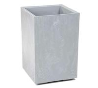 Vaso da fiori Betonique in cemento grigio, altezza 60x40 cm.