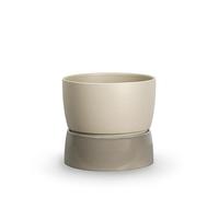 Vaso da Fiori Bicolore Ro Collection Grande Grigio Dune