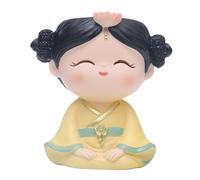 Vaso da fiori da tavolo con statuetta Head Planter Girl per giardino,