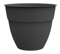Eda Plastique Vaso Da Fiori Osaka Ø 50 Cm - Volume 56,8 L - Grigio Antracite - E